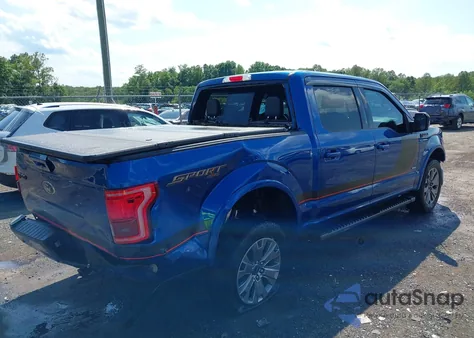 2017 Ford F-150 Lariat z USA, uszkodzony, nr VIN 1FTEW1EG9HFC10296